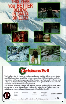 Christmas Evil - ... the Night he dropped in. - Große Hartbox von Inked Pictures - Limited Edition - Cover D